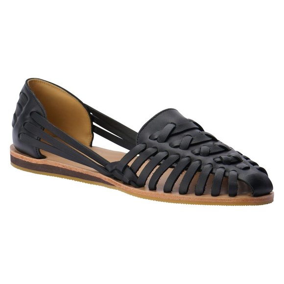 Nisolo Shoes - 🆕 NISOLO Huarache Moccasins Loafers Shoes Cushioned Black Leather 8.5